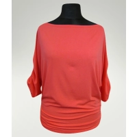 Tunika Grace z koronką na plecach i marszczeniami